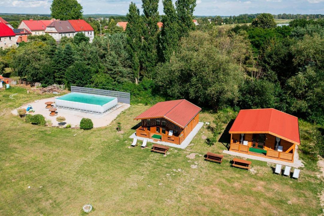 Domek Nad Odra Brzeg Dolny Bagian luar foto